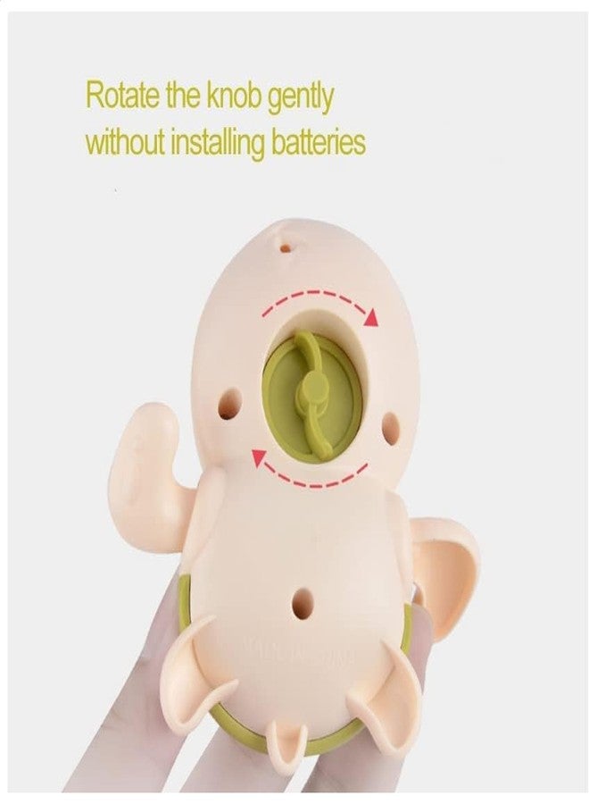 BLISSBORN Summer Best Cute Swimming Turtle Bath Toys for Toddlers Floating Wind Up Toys for 1 to 4 Year Old Babies - Multicolour ( 1 pcs ) - Image 5